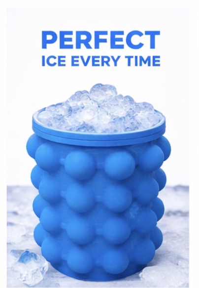1pc silicone ice cube maker